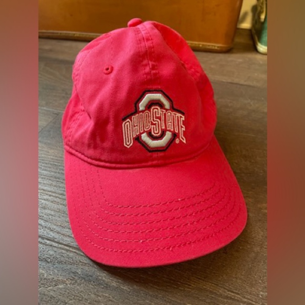 Ohio state Tommy Hilfiger vintage golf baseball cap hat red